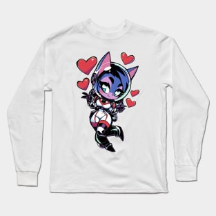 Cat AstroCat 01 Long Sleeve T-Shirt